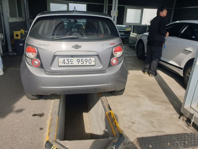 Chevrolet Korea Aveo 2012 — inspection photo 2