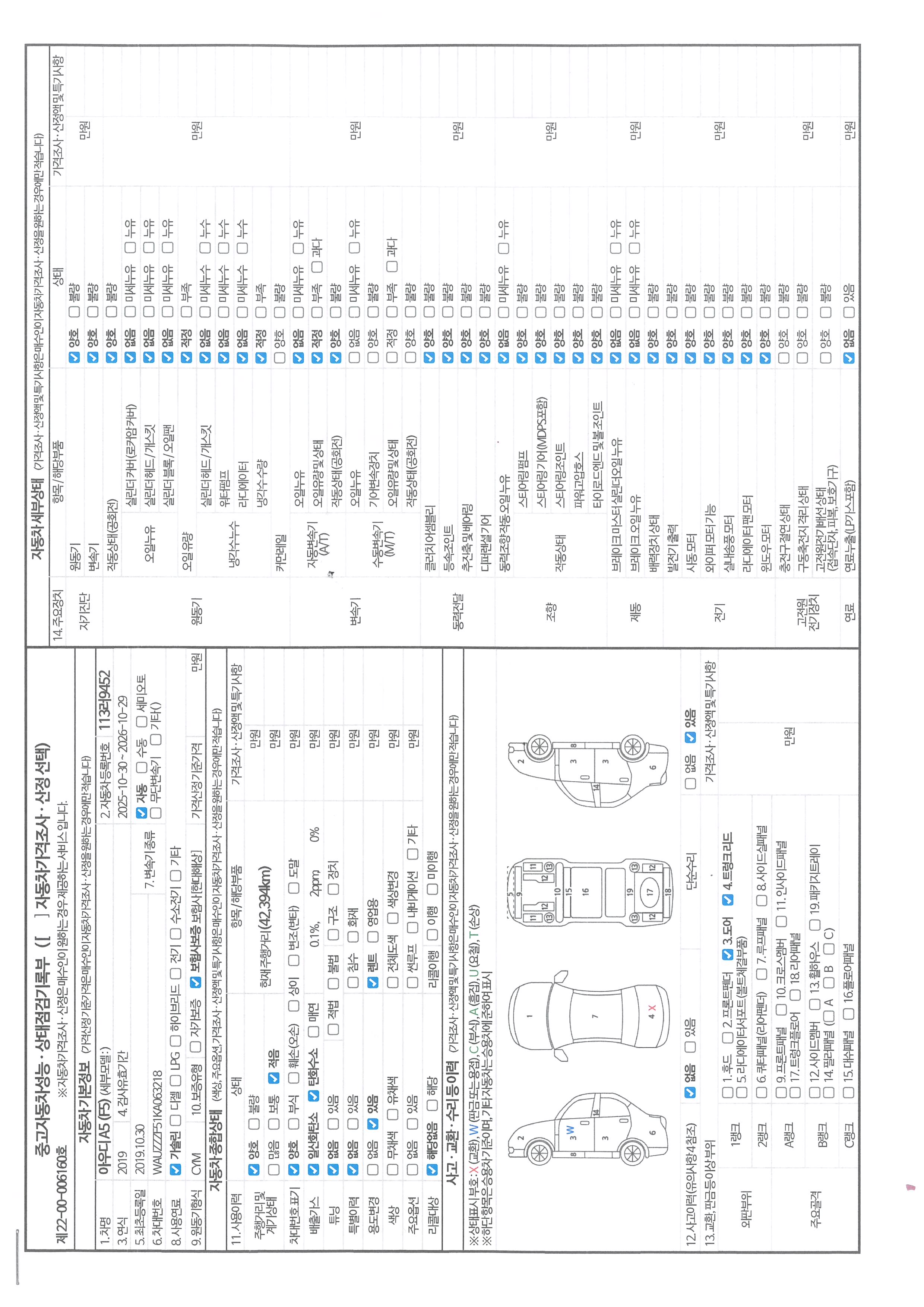 Audi A5 2019 — inspection photo 1