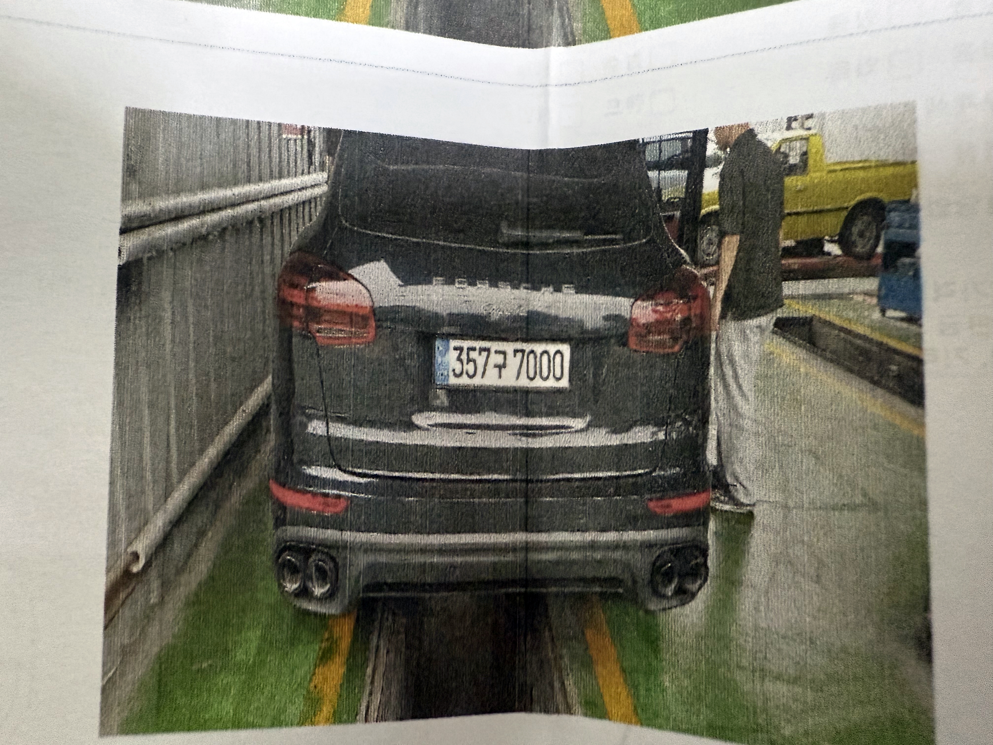 Porsche Cayenne 2016 — inspection photo 2