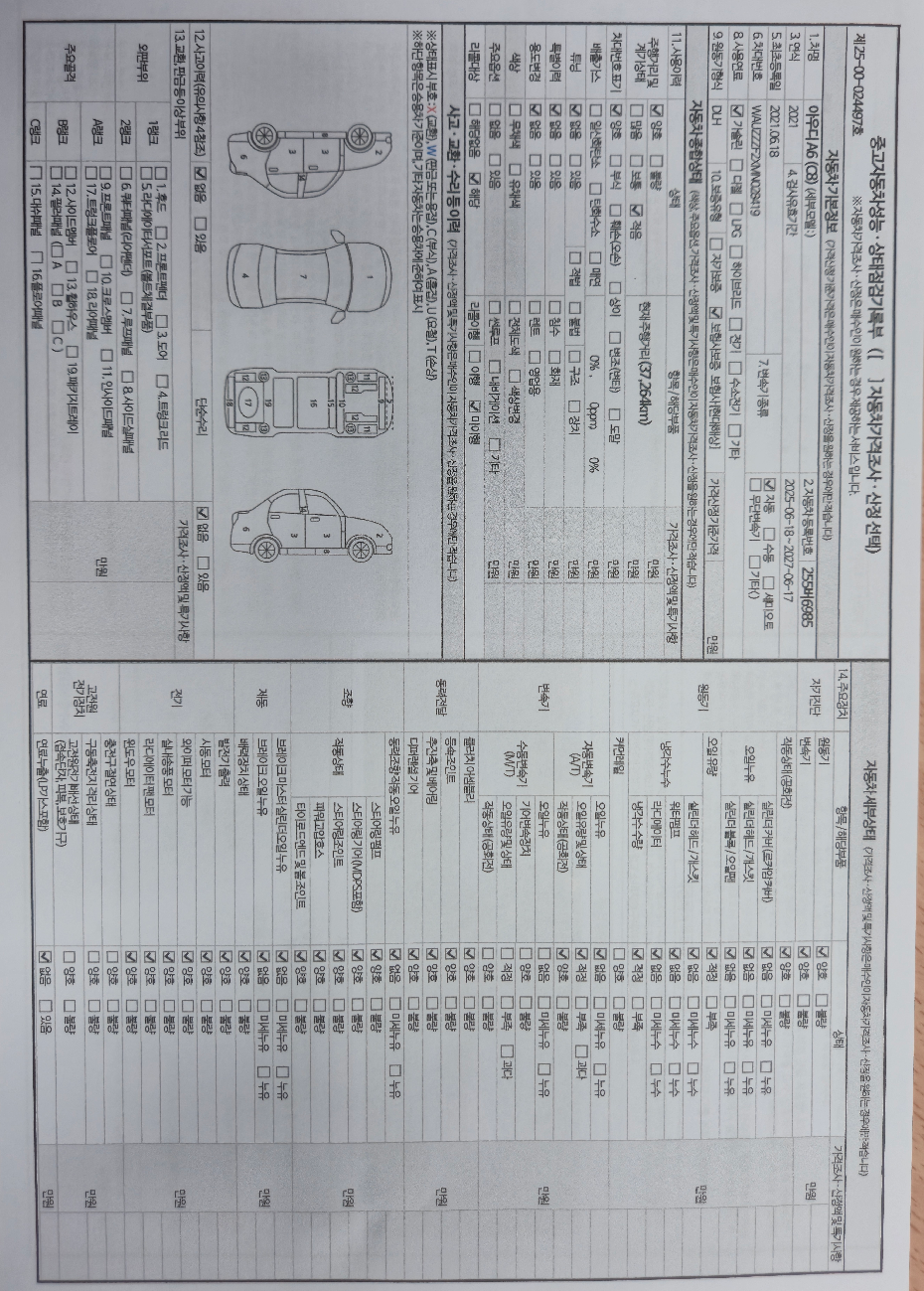 Audi A6 2021 — inspection photo 1