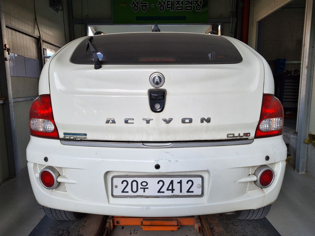 KG Mobility Actyon 2010 — inspection photo 2