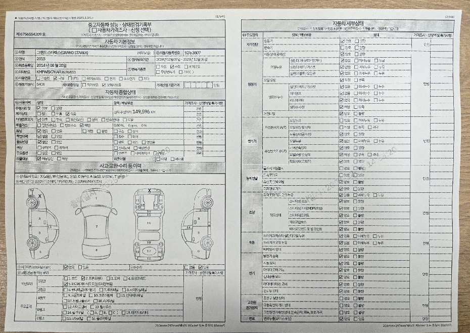 Hyundai Starex 2015 — inspection photo 1