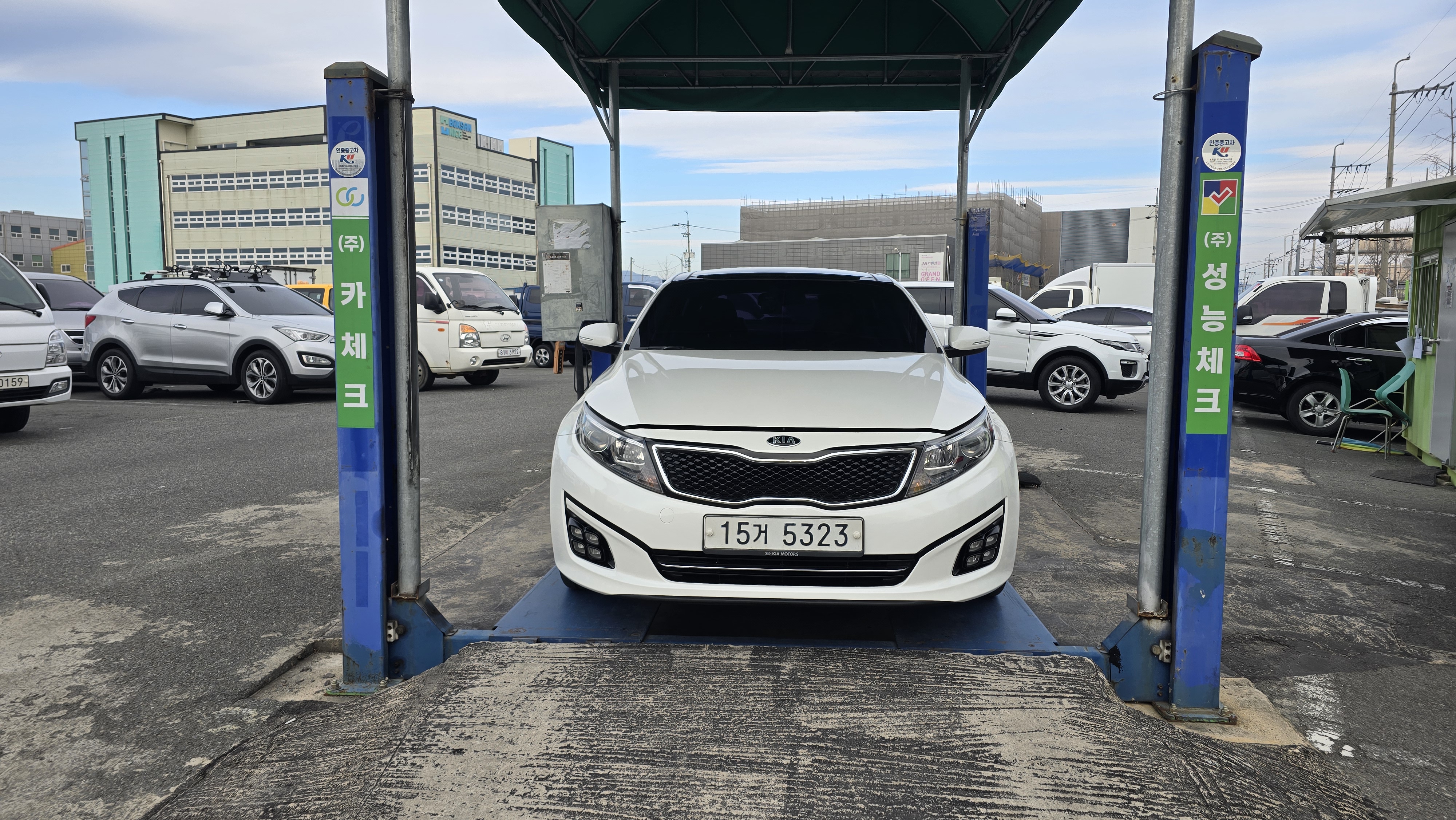 Kia K5 2014 — inspection photo 1