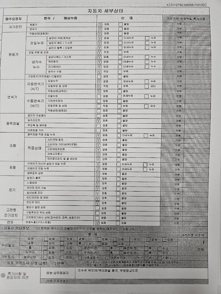 Kia morning 2015 — inspection photo 4