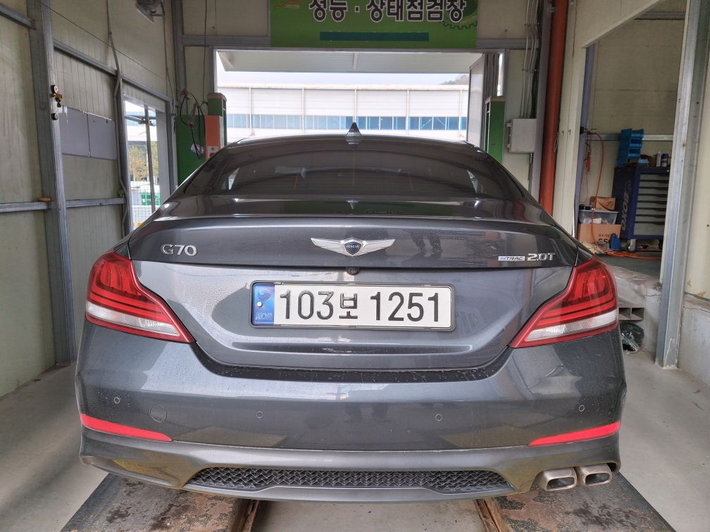 Genesis G70 2020 — inspection photo 2