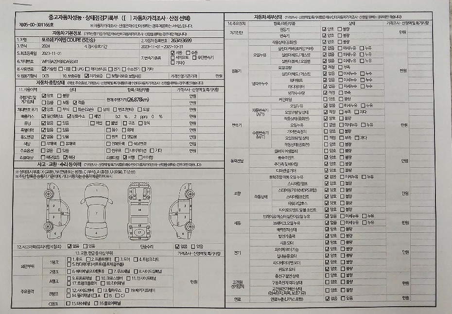 Porsche Cayenne 2024 — inspection photo 1