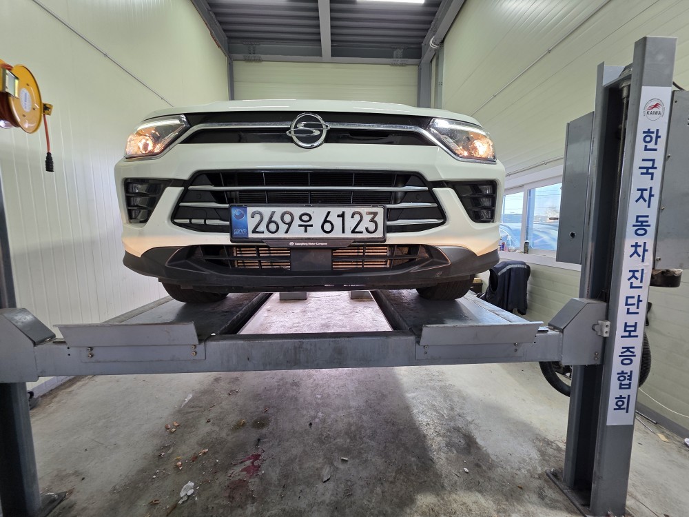 KG Mobility KORANDO 2021 — inspection photo 1