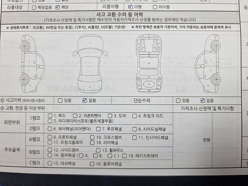 Hyundai Santafe 2019 — inspection photo 1