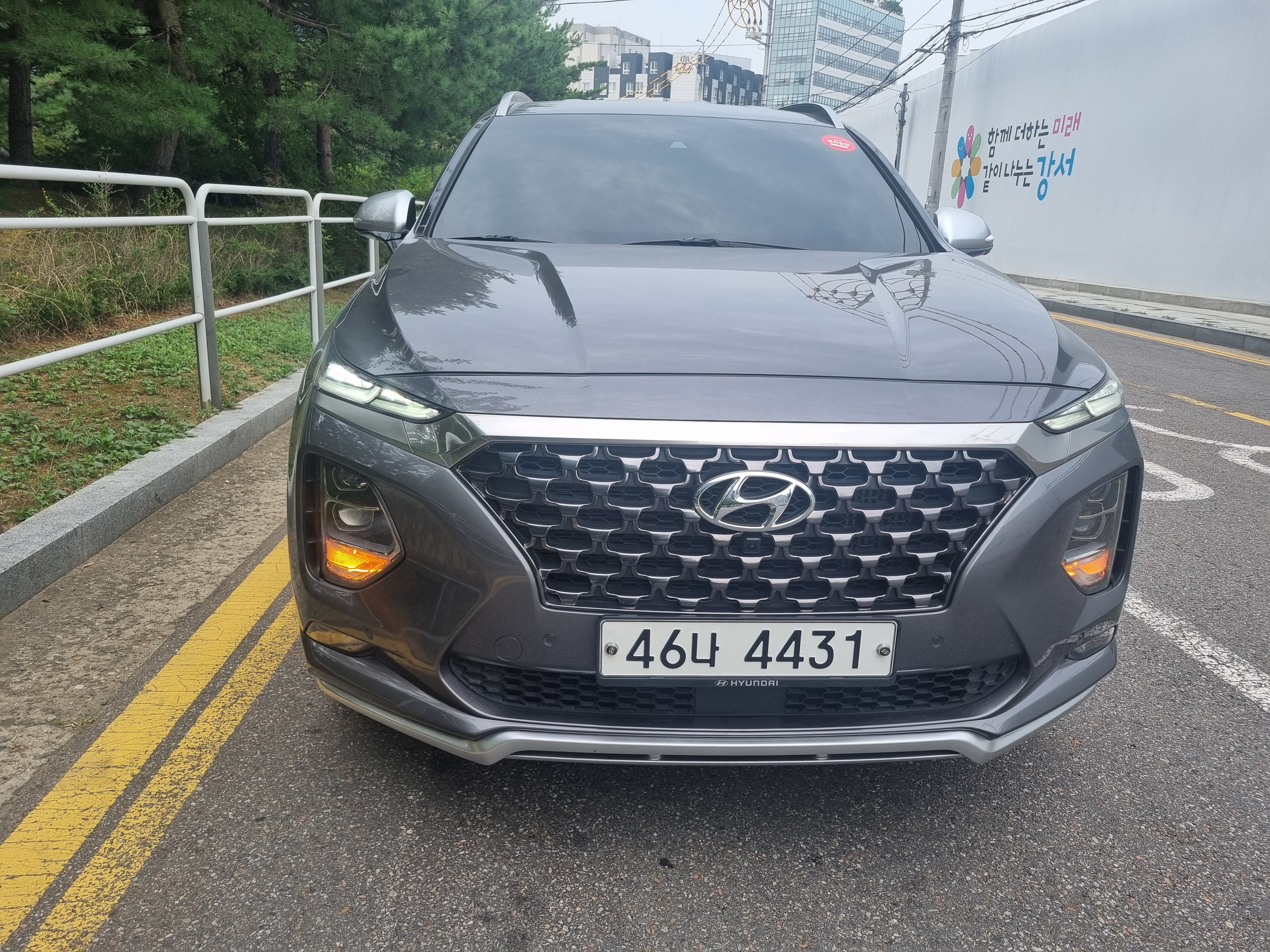 Hyundai Santafe 2019 — inspection photo 1