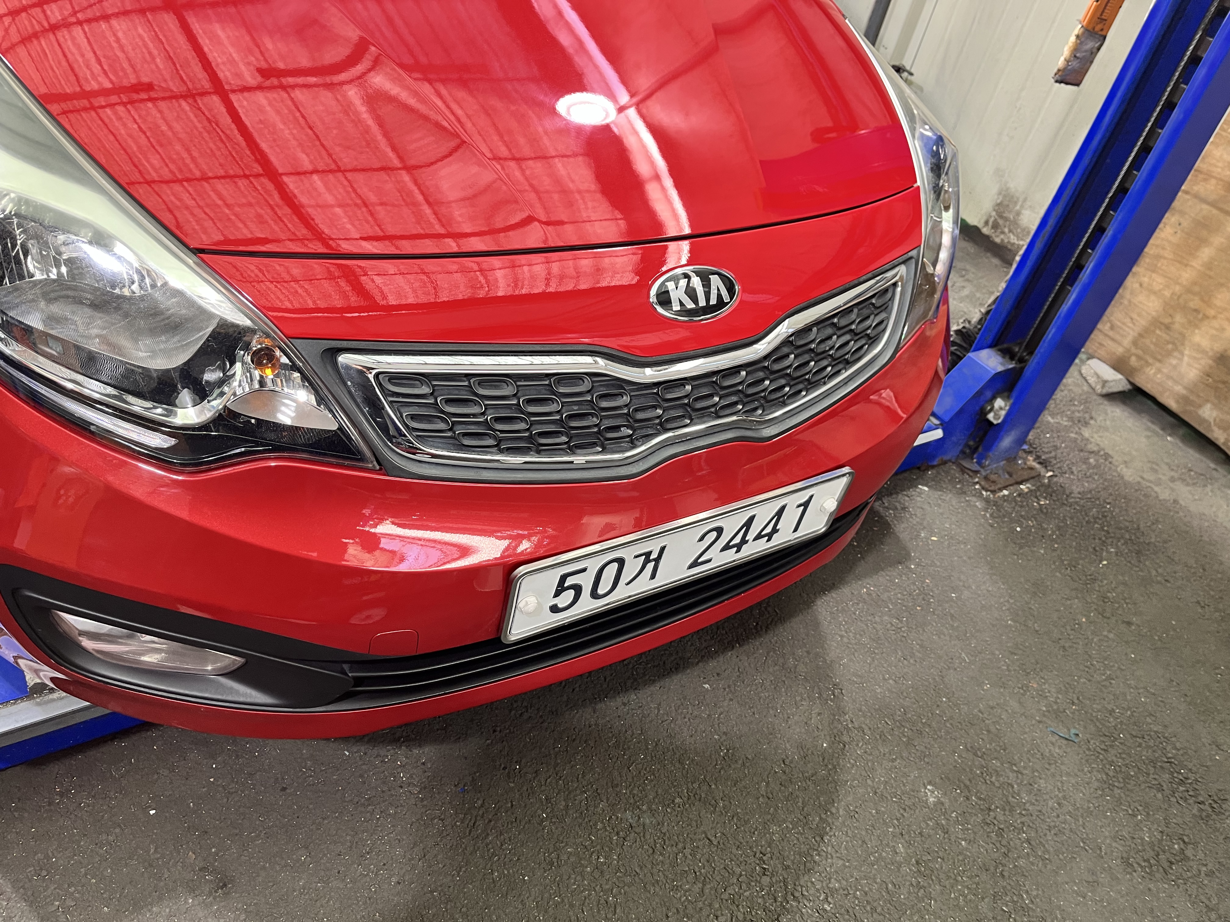 Kia pride 2014 — inspection photo 1