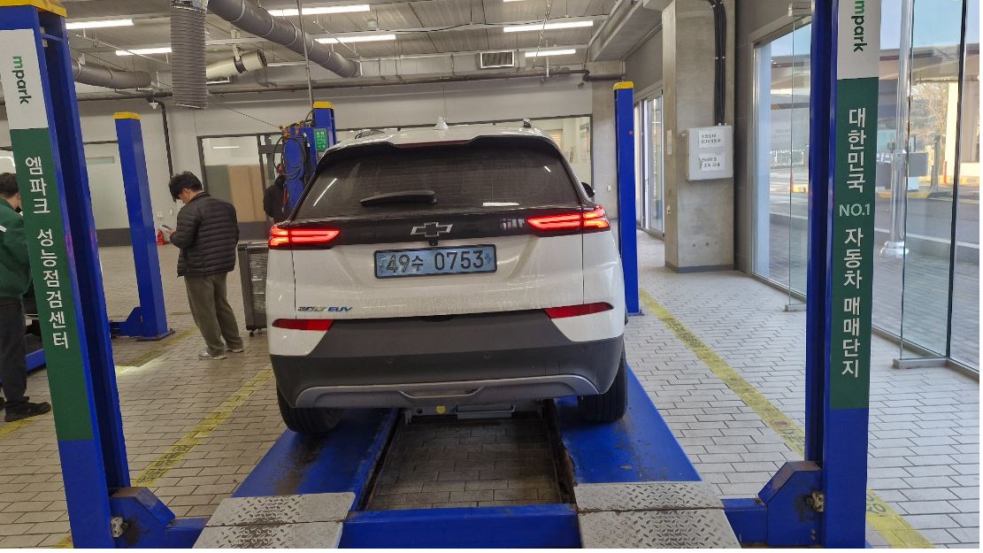 Chevrolet Korea 볼트 EUV 2023 — inspection photo 2