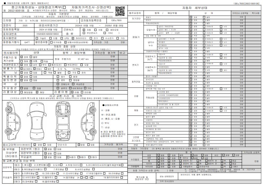 Kia Canival 2025 — inspection photo 3