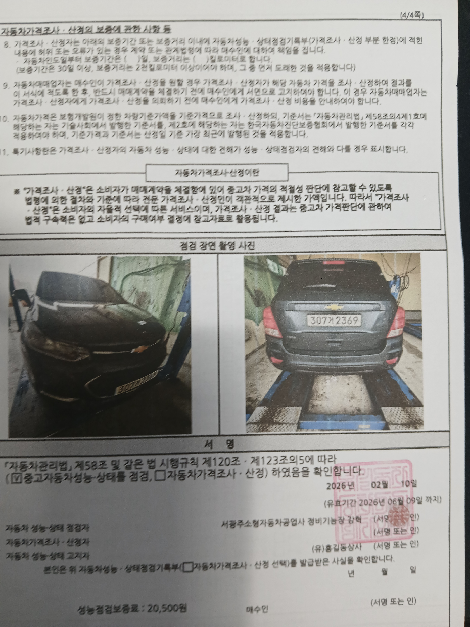 Chevrolet Korea Trax 2020 — inspection photo 4