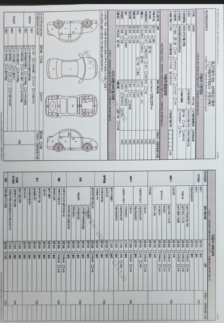 Kia Mohave 2017 — inspection photo 1