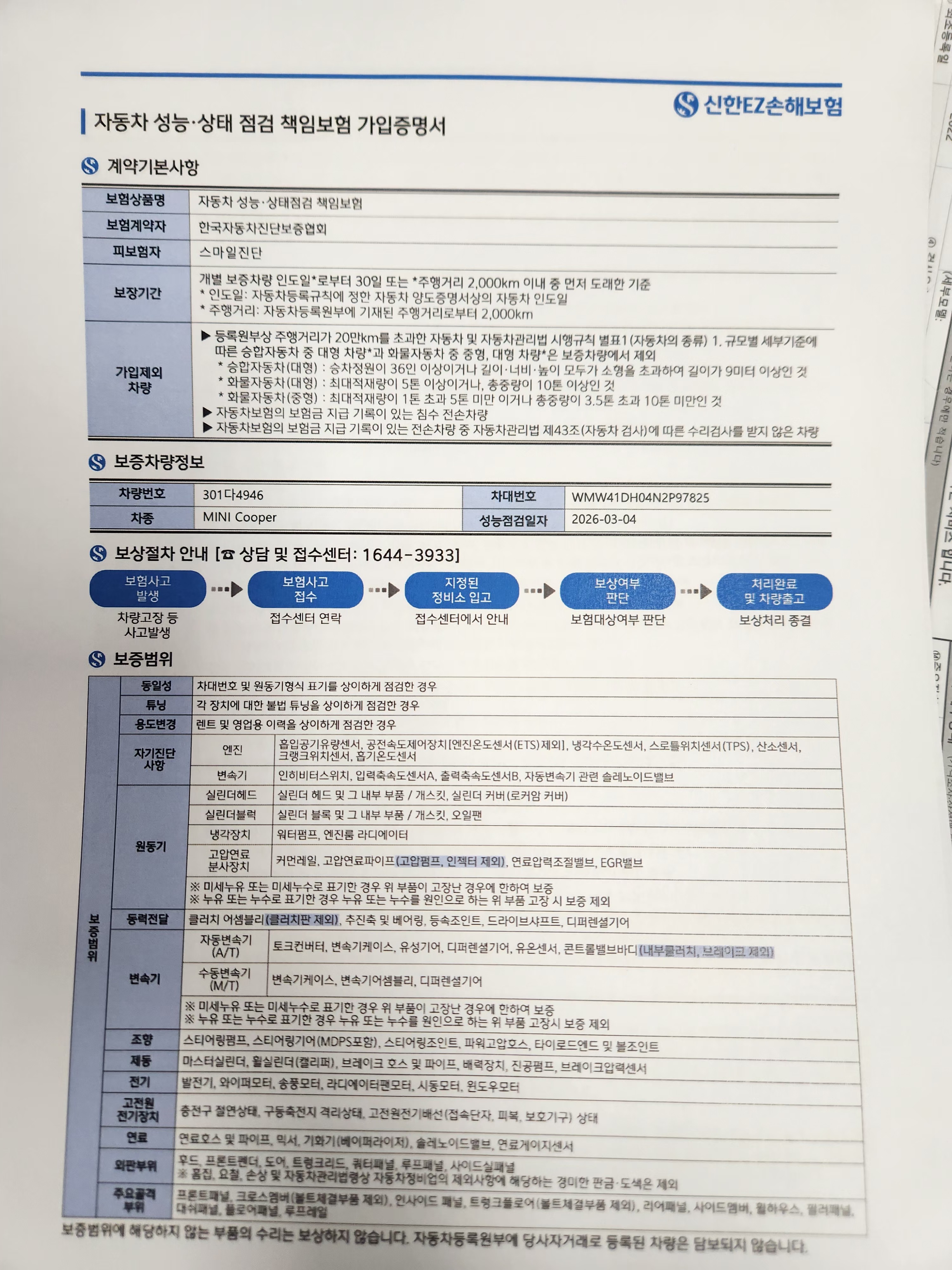 Mini Cooper 2022 — inspection photo 5