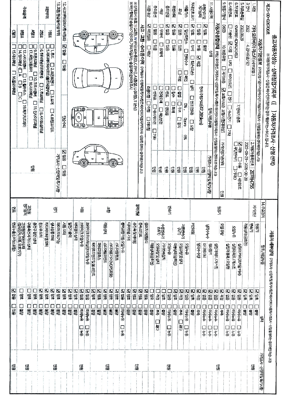 Kia Mohave 2022 — inspection photo 1