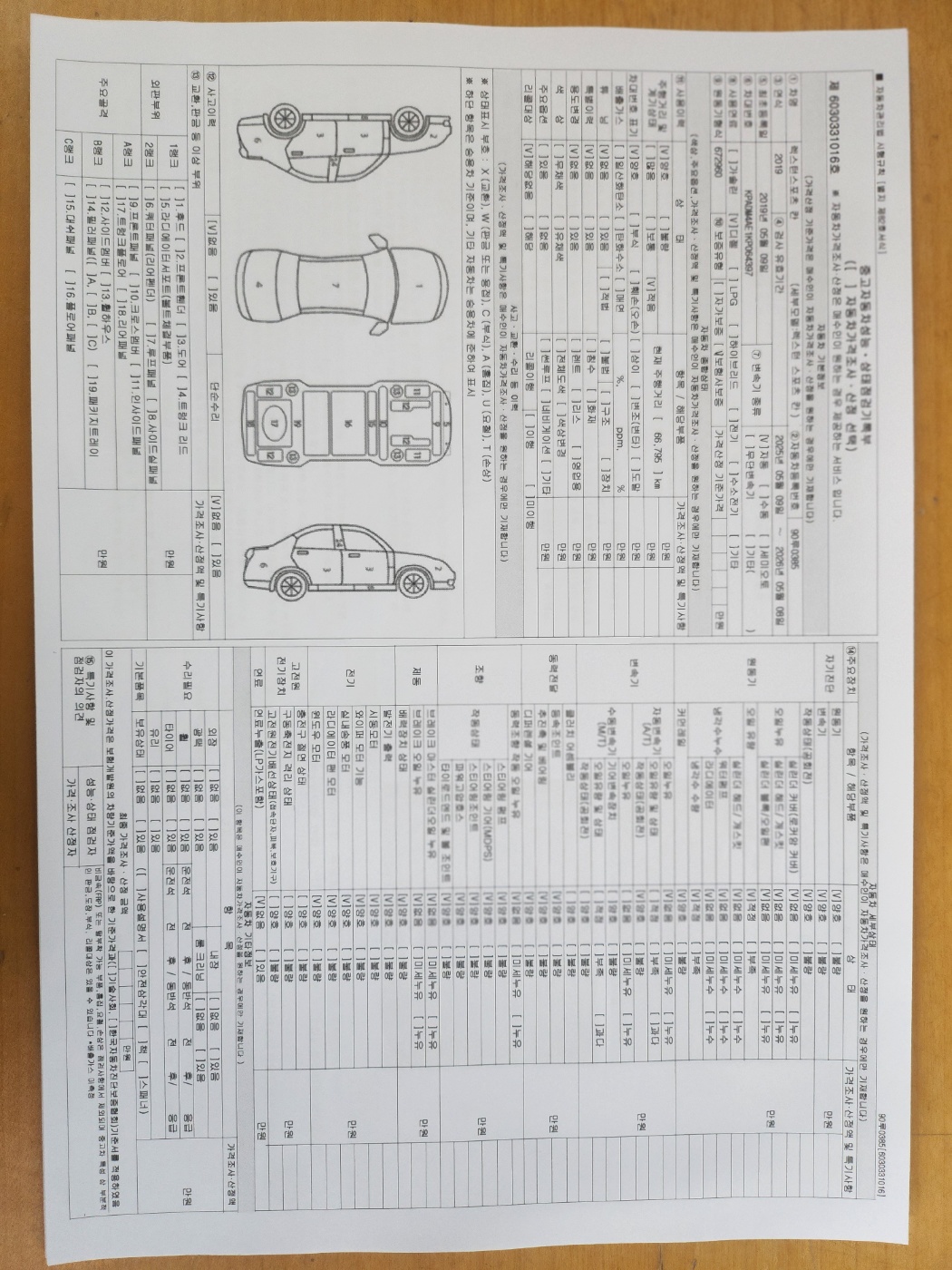 KG Mobility Rexton 2019 — inspection photo 1
