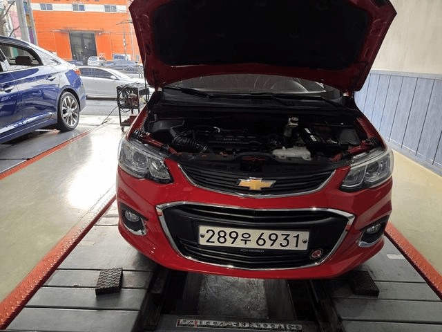 Chevrolet Korea Aveo 2017 — inspection photo 1