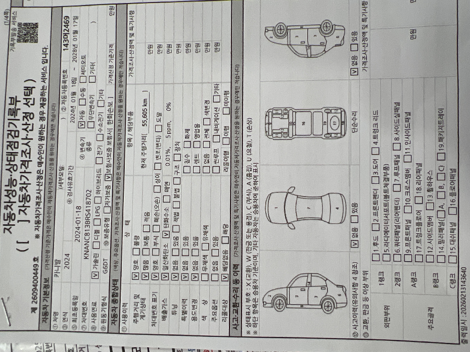 Kia Canival 2024 — inspection photo 1