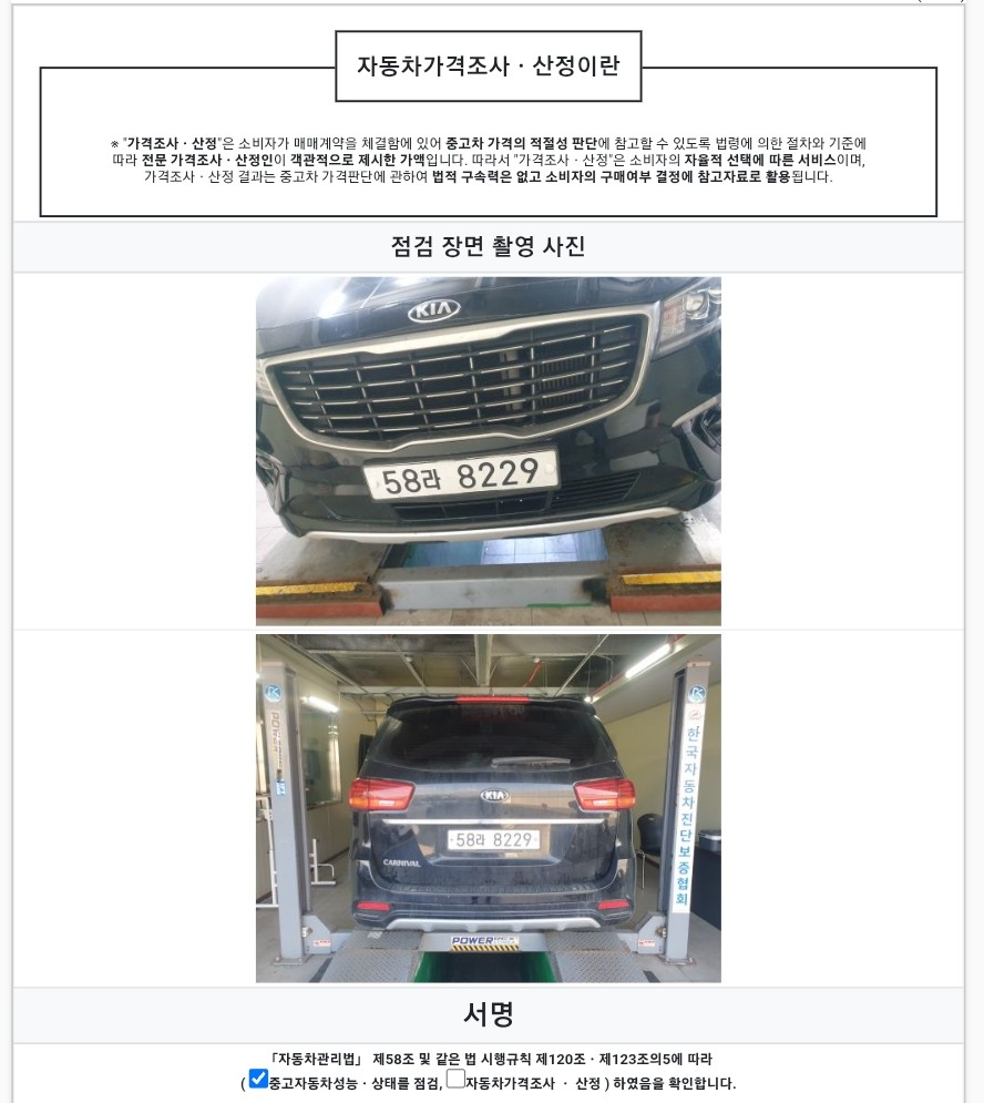 Kia Canival 2019 — inspection photo 4