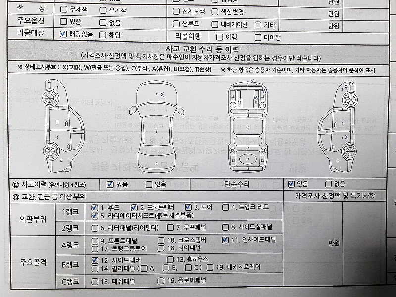 Hyundai Santafe 2019 — inspection photo 1