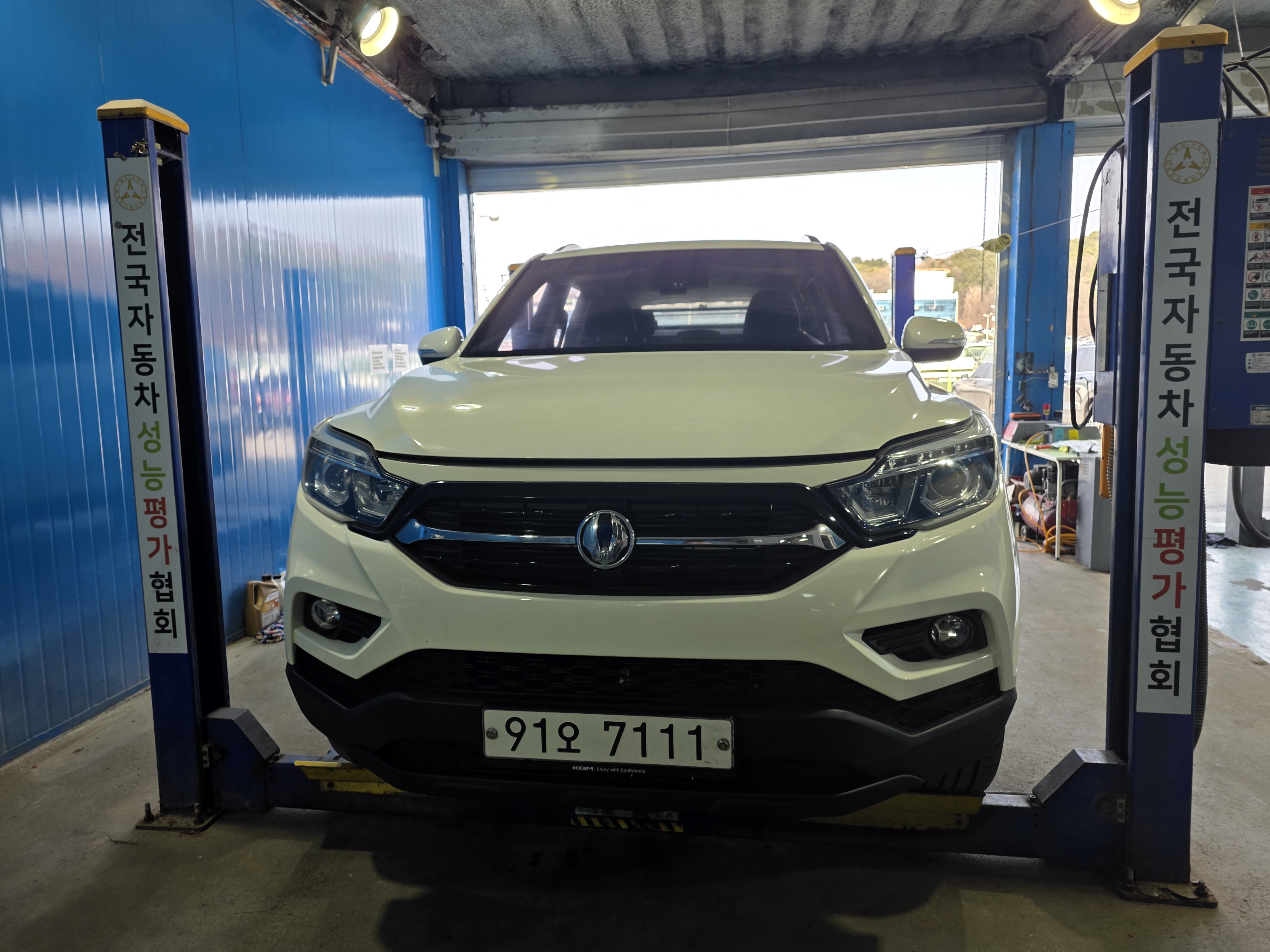 KG Mobility Rexton 2018 — inspection photo 1