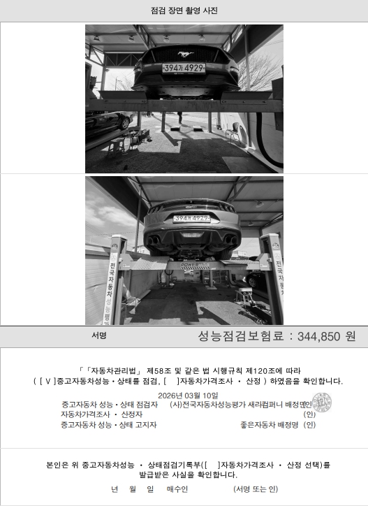 Ford Mustang 2020 — inspection photo 4