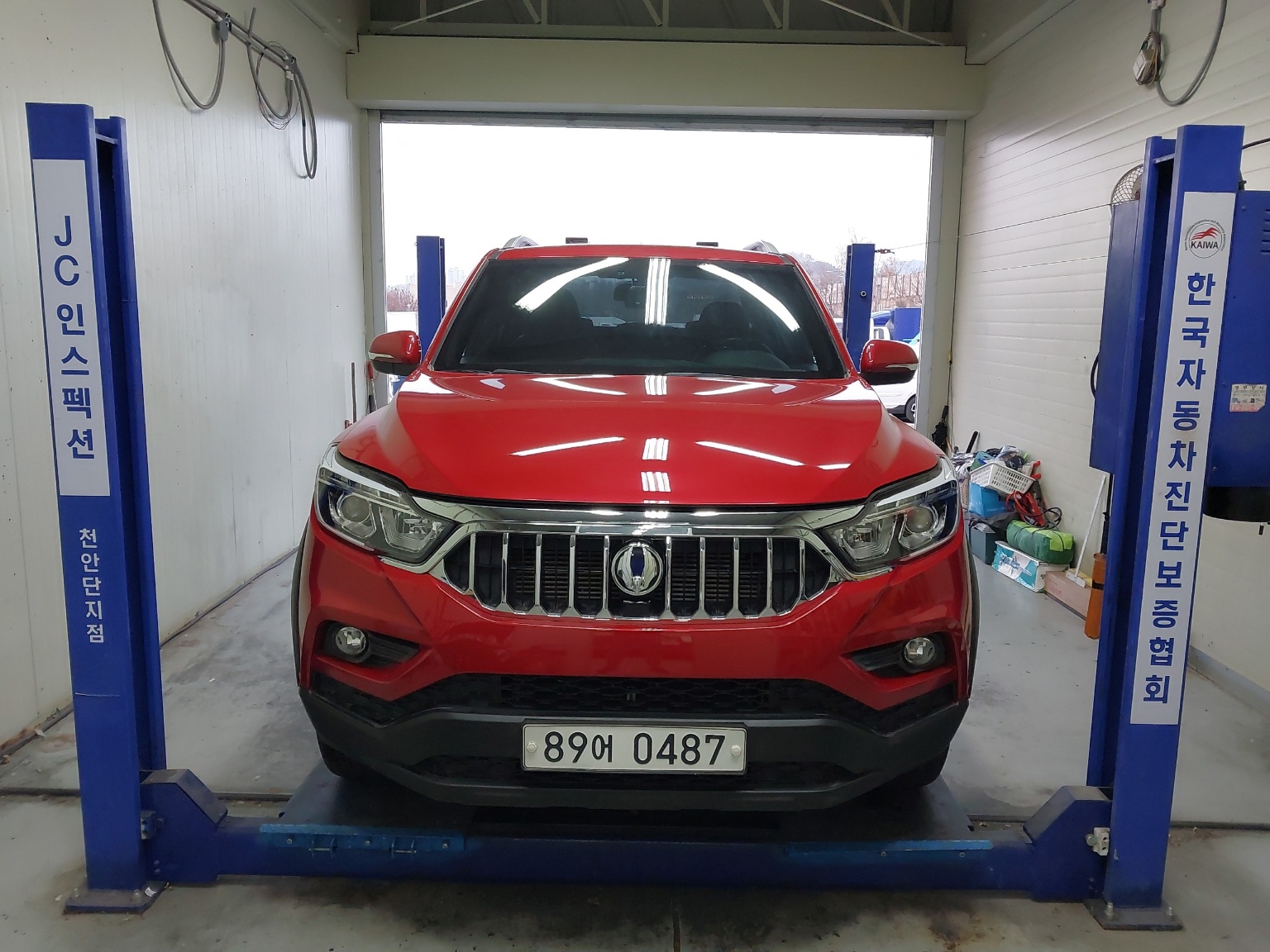 KG Mobility Rexton 2019 — inspection photo 1