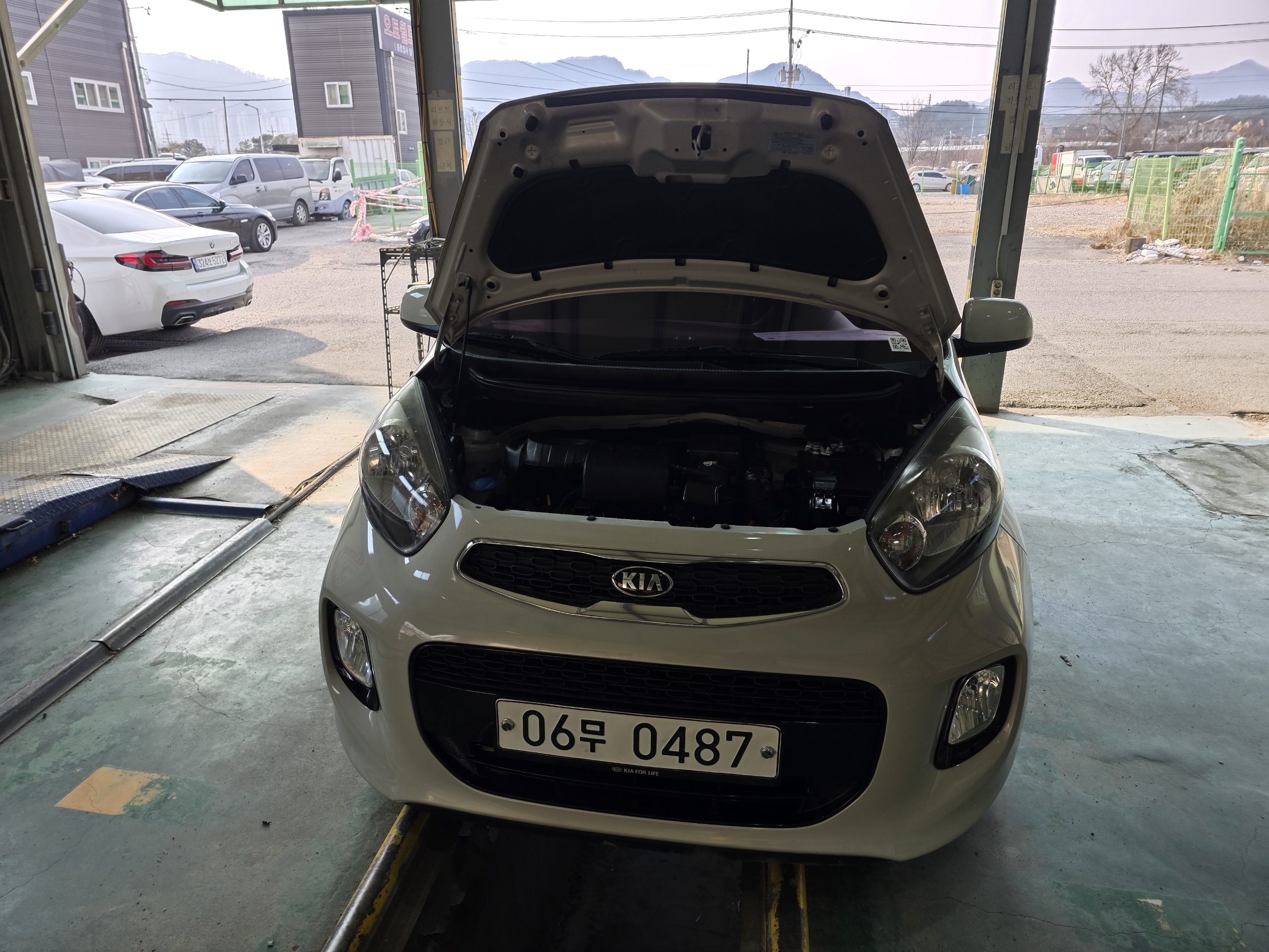 Kia morning 2016 — inspection photo 1