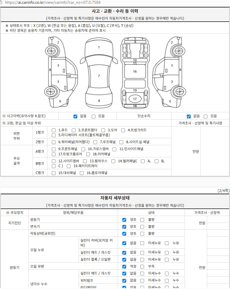 Renault Korea QM6 2018 — inspection photo 2