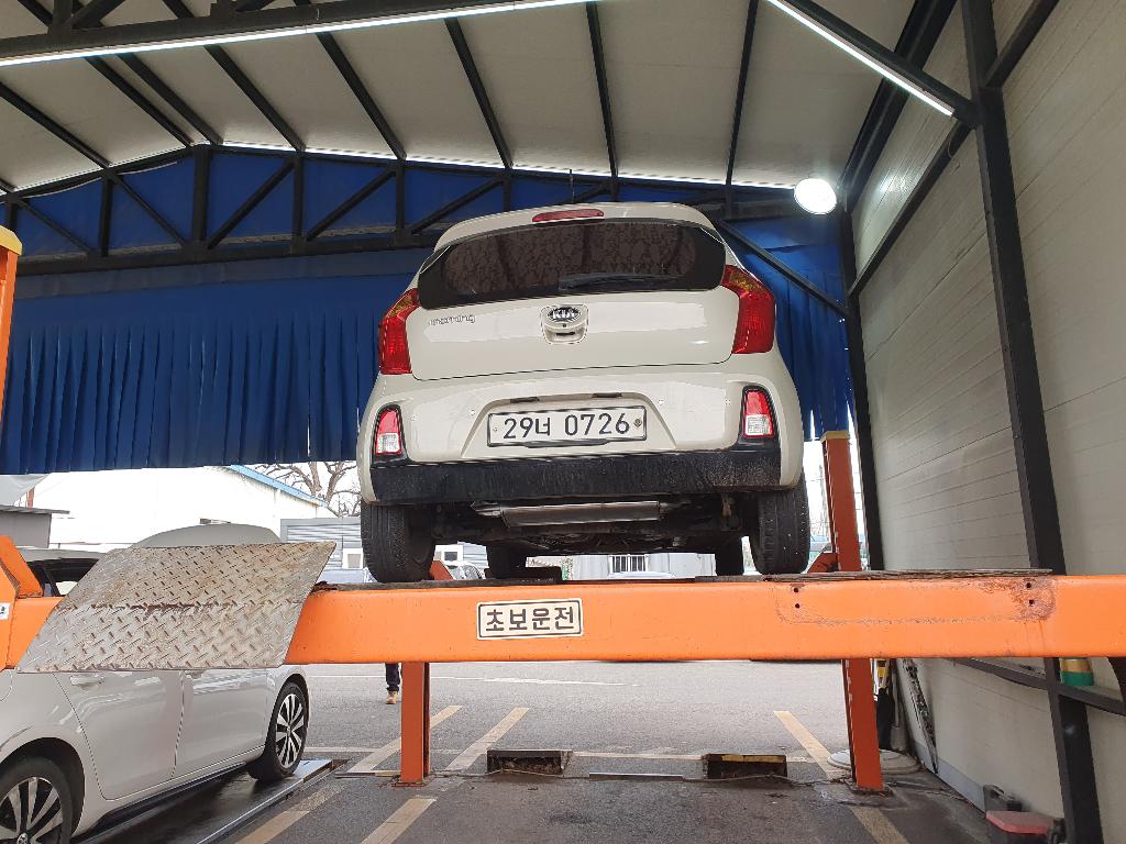 Kia morning 2016 — inspection photo 2