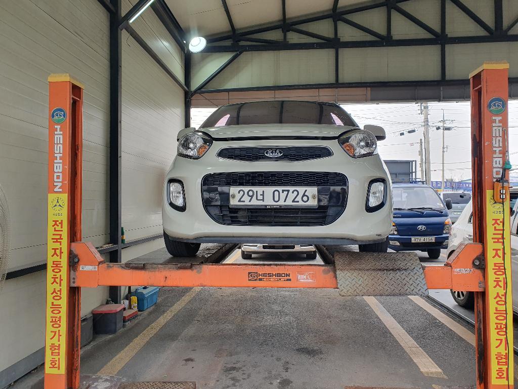 Kia morning 2016 — inspection photo 1