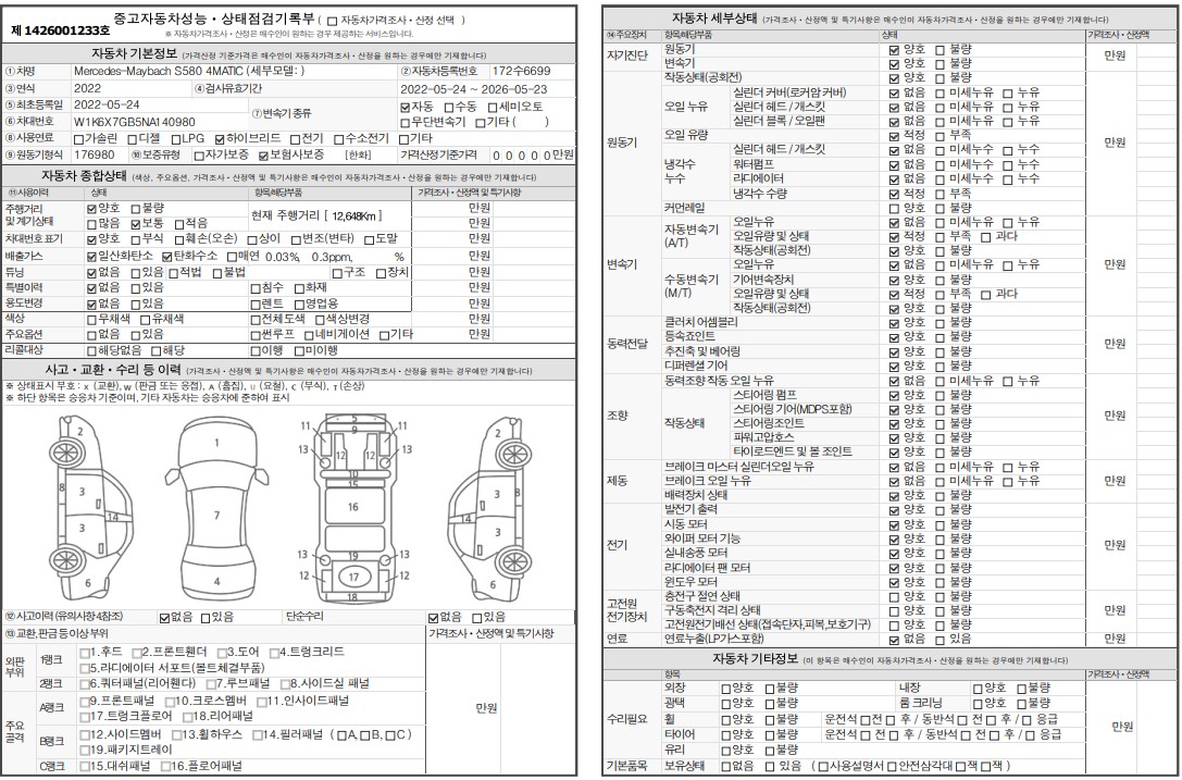 Mercedes-Benz S-Class 2022 — inspection photo 1