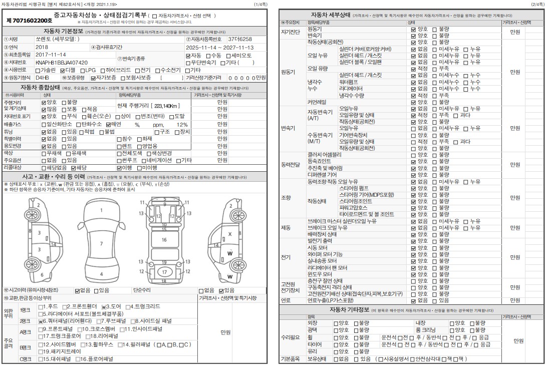 Kia Sorento 2018 — inspection photo 1