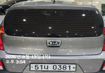 Kia morning 2016 — inspection photo 2