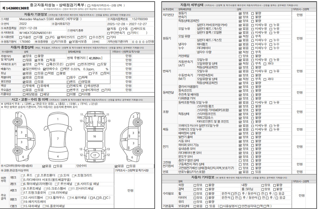 Mercedes-Benz S-Class 2022 — inspection photo 1