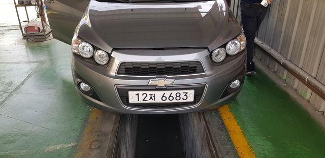 Chevrolet Korea Aveo 2015 — inspection photo 1