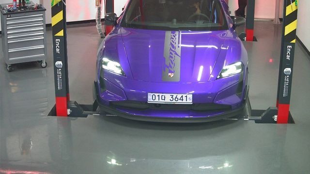 Porsche Taycan 2025 — inspection photo 1