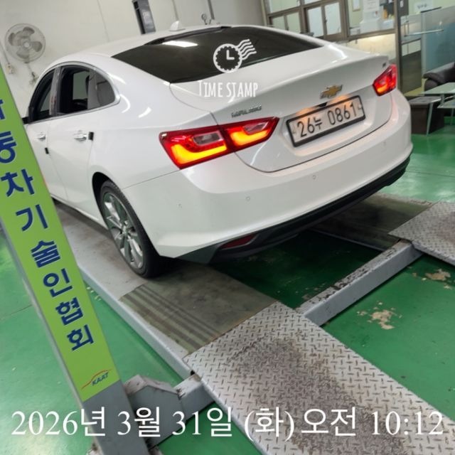 Chevrolet Korea Malibu 2017 — inspection photo 2