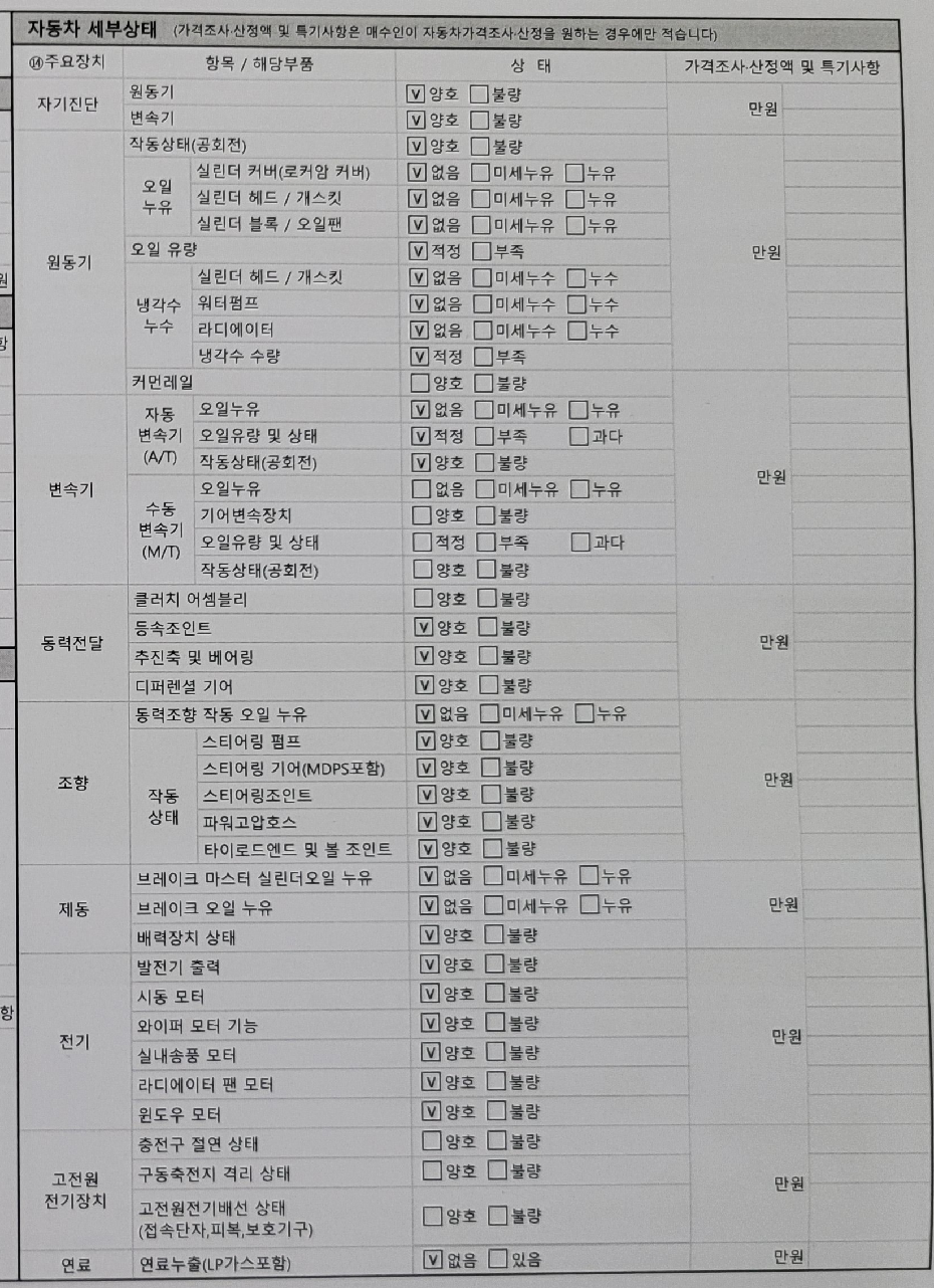 Renault Korea SM6 2020 — inspection photo 2