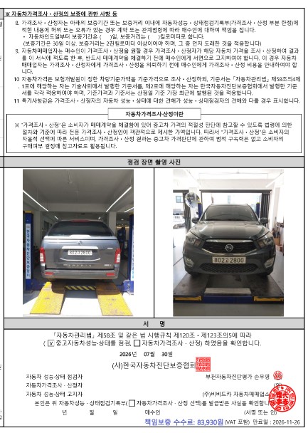 KG Mobility KORANDO 2017 — inspection photo 4