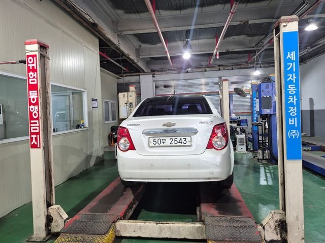 Chevrolet Korea Aveo 2014 — inspection photo 2