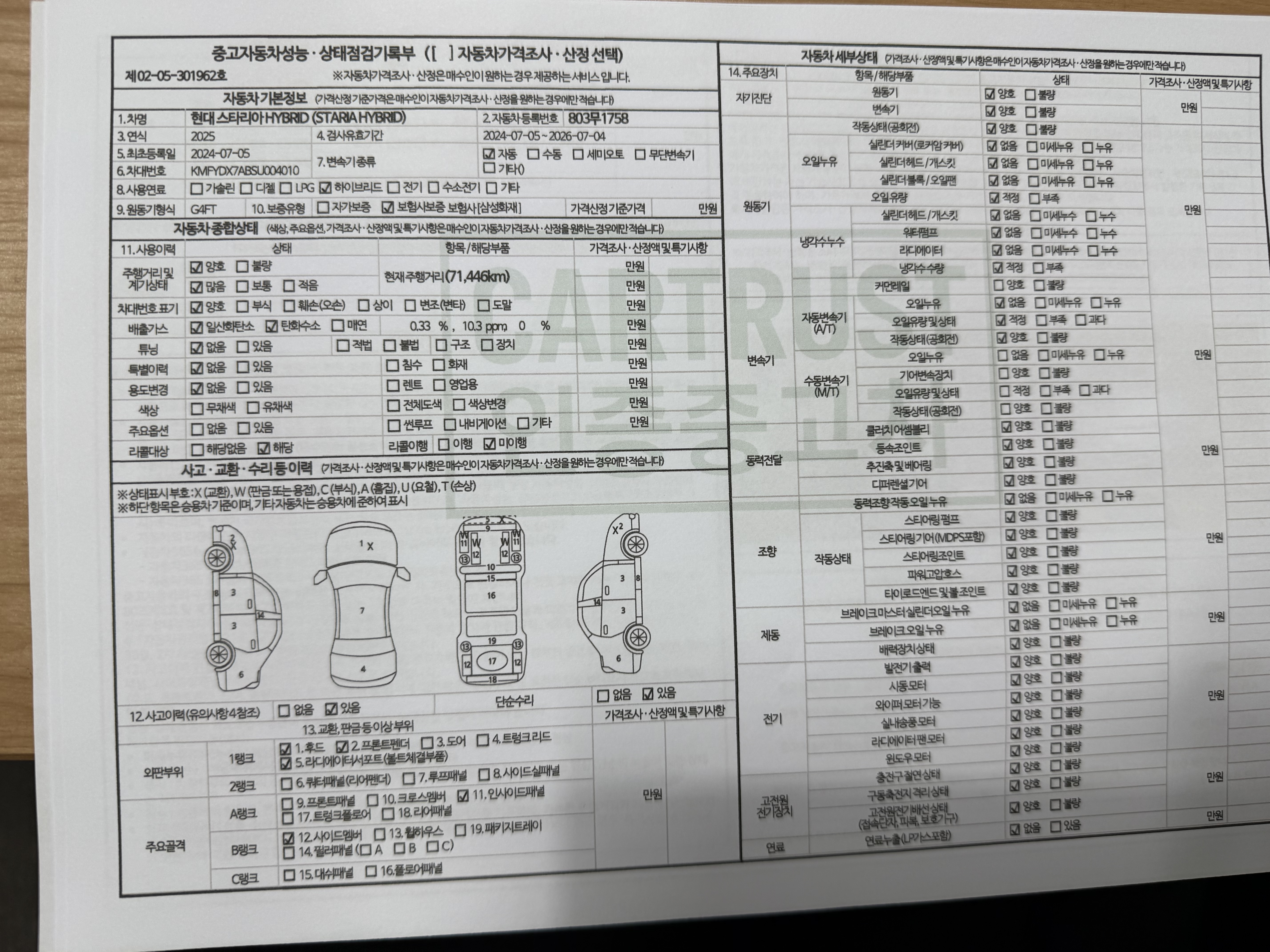 Hyundai Staria 2025 — inspection photo 2