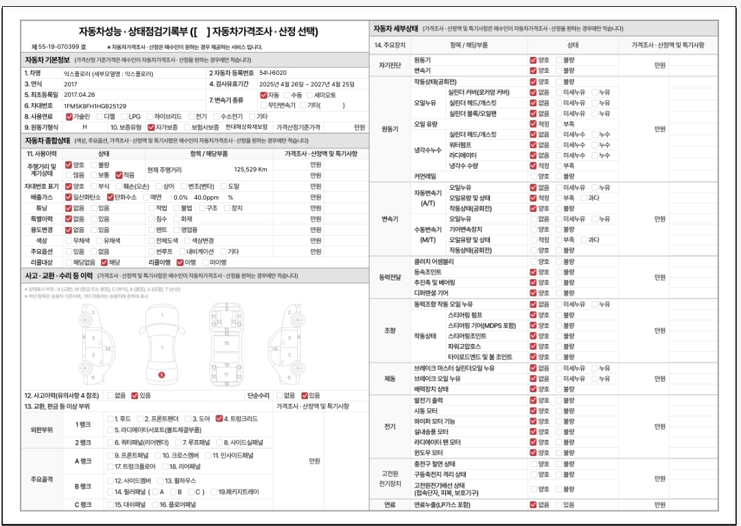 Ford Explorer 2017 — inspection photo 1