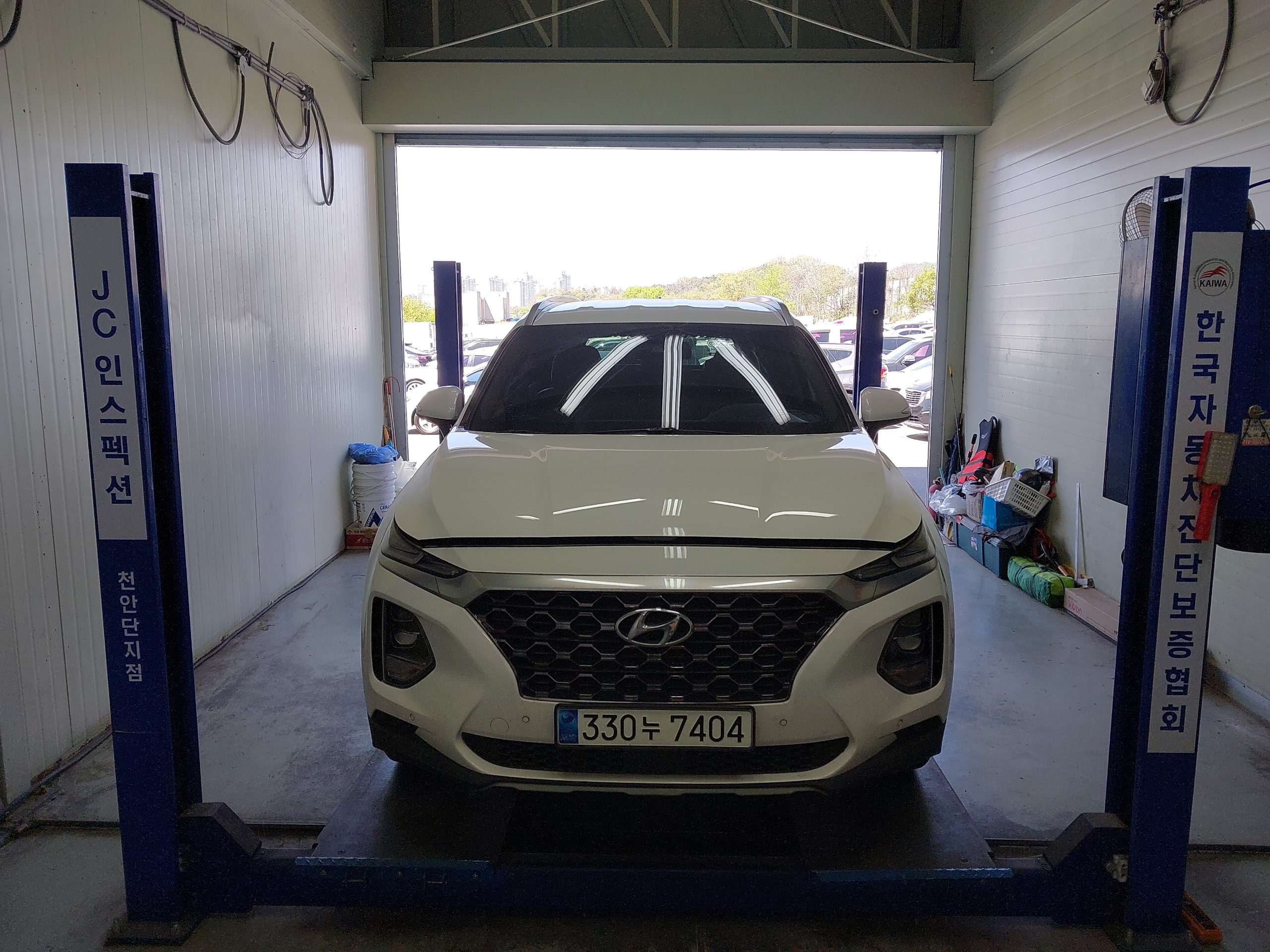 Hyundai Santafe 2020 — inspection photo 1