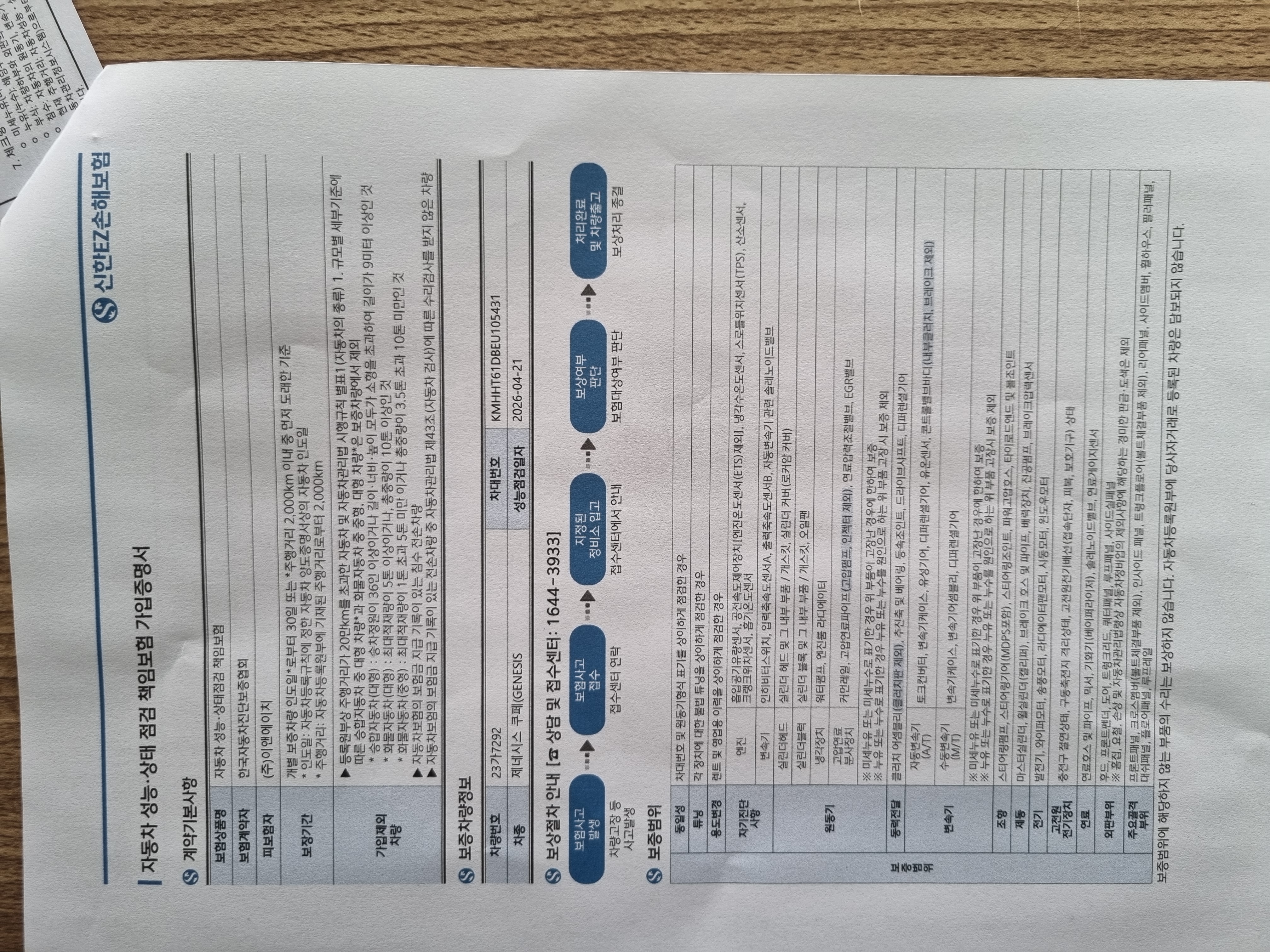 Hyundai Genesis 2014 — inspection photo 2