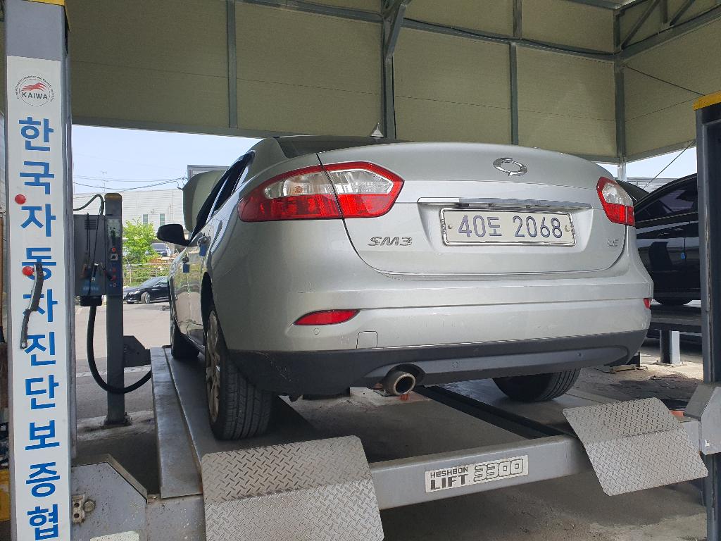 Renault Korea SM3 2010 — inspection photo 2