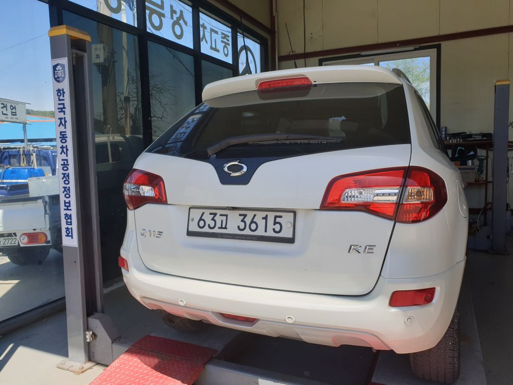 Renault Korea QM5  2014 — inspection photo 2