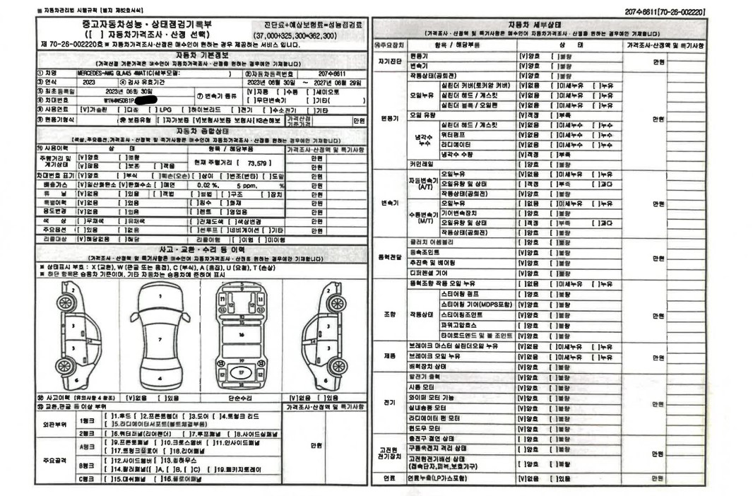 Mercedes-Benz GLA-Class 2023 — inspection photo 1