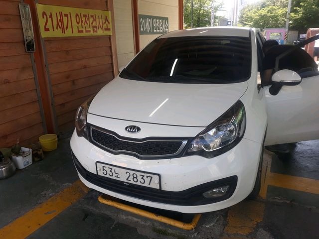 Kia pride 2014 — inspection photo 1